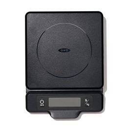 OXO Good Grips 5-lb Kitchen Scale with Pull-Out Display, Black