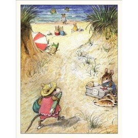 Wee Forest Folk Note-13- Beach Note Cards Set of 6