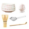XPJBKC Matcha Whisk Set, 5 PCS Matcha Set Pink, Reusable