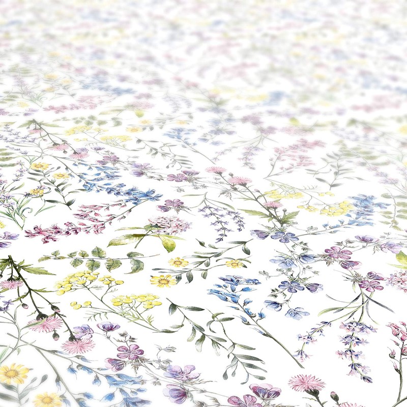 Anro Oilcloth Wax Tablecloth, Washable