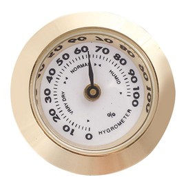 SHOWERORO Mechanical Hygrometer for Cigar Humidor Box Analog Humidity Gauge for Precise Measurement Stylish Design Portable and Durable Accessory for Cigar Enthusiasts