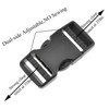 SGH Pro Quick Side Release Buckles 0.75' Wide Dual Adjustable