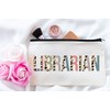 Librarian Cosmetics Bag - Leopard Librarian Makeup Bag - Gifts