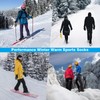 Thermal Ski Socks for men 9-12 Cold Weather Knee-High Thermal