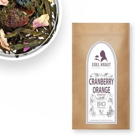 Elegant Herb | Organic Green Tea Sencha Cranberry Orange - Premium Green Tea Organic 250 g
