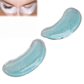 Paquete de Hielo de Gel, Almohadillas de Enfriamiento Reutilizables para los Ojos y Parches Debajo de los Ojos, Almohadilla de Gel de Compresa Fría y Caliente para la Tensión