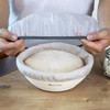 BREADLYST - Premium Proofing Basket Set with Linen Insert and