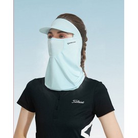 XTJ72 UV Protection Cool Face Cover for Hiking and Golf XTJ72 Blue