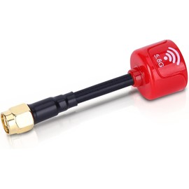 CYSFETENA 5.8GHz 3dBi RHCP Antenna for FPV Racing Drone, Antenna with Low Feed Loss, Strong Signal Stability, for FPV Antenna & FPV Controller, RP-SMA or SMA Connection