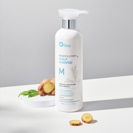 Obra Shampoo for Sensitive Scalp / Scalp Care Ginger & Lemon Shampoo Moisture 500ml / 오브라 민감성두피전용샴푸두피케어 진저 앤 레몬 샴푸 모이스처 500ml