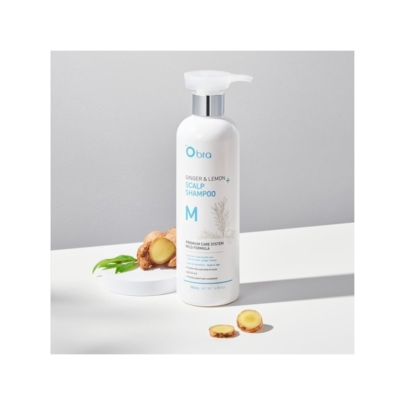 Obra Shampoo for Sensitive Scalp / Scalp Care Ginger &
