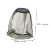 SUPVOX 2pcs Outdoor Mosquito Hat Bug Protection Netting Breathable Mesh