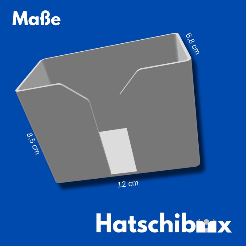 Hatschibox ABS Thermoplastic Tissue Box - Stylish Tissue Box, Refillable