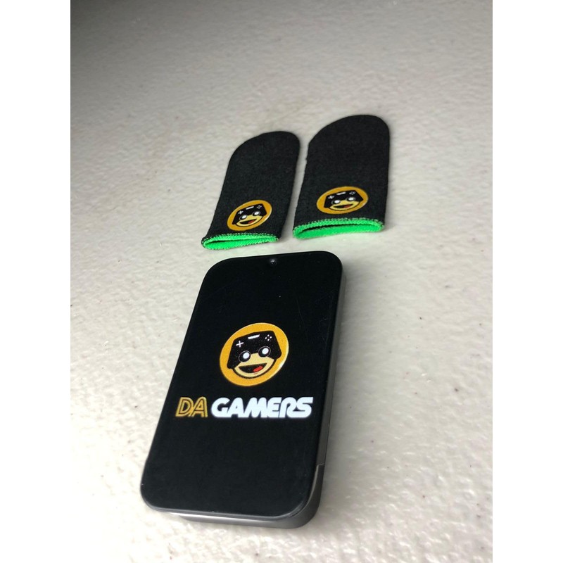 DA GAMERS Dedales Gamer Premium Guantes para Dedo Fibra de