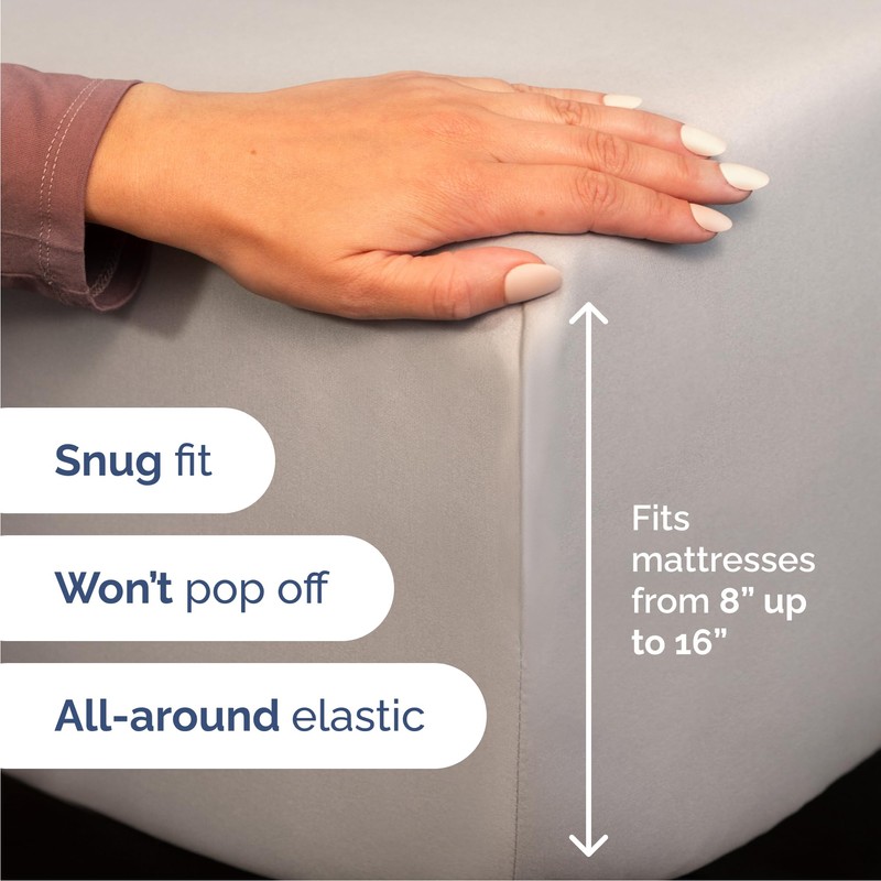 CGK Linens Queen 6 Piece Sheet Set - Cooling Sheets