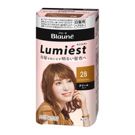 Kao Blaune Lumiest Hair Colour Grey Hair Dye 2B Caramel Brown