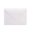 100 DIN C6 envelopes - white lined with dark blue
