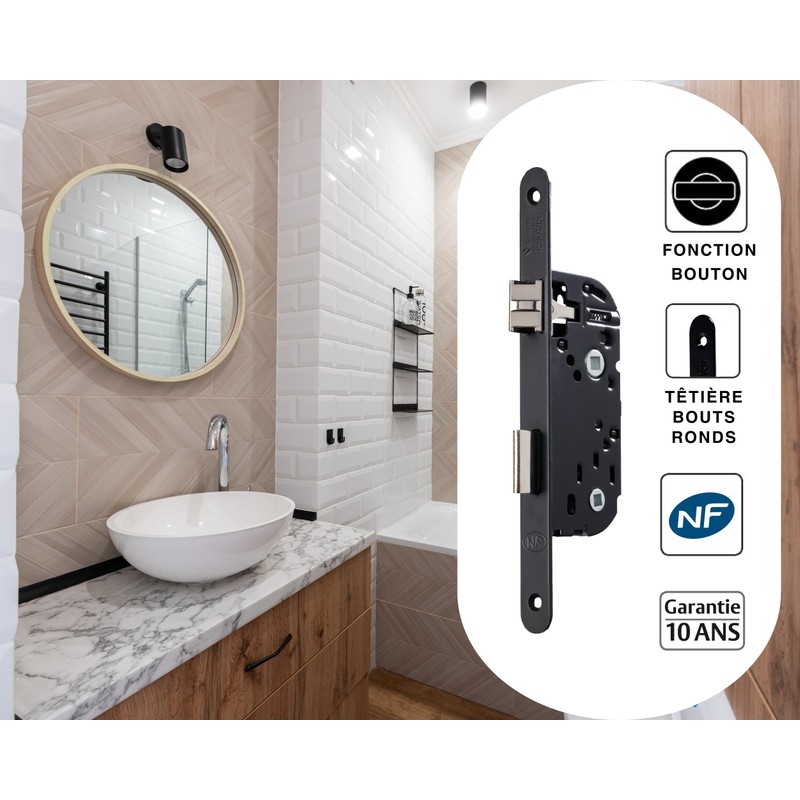 Vachette NF Certified Level 2 Mortice Lock Up To 40mm
