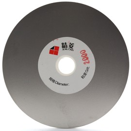 JINGLING 4" inch 100mm Diamond Flat Lap Disc Coated Grinding Disk Grit 2000 Fine