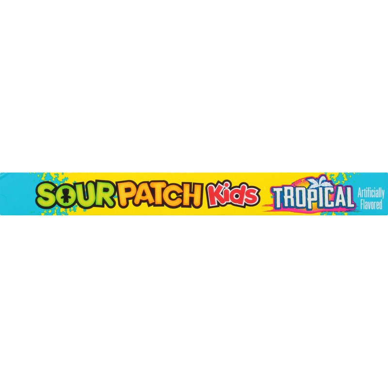 Sour Patch Kids Sweet and Sour Gummy Candy, Tropical, 3.5