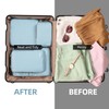 BAGAIL 4 Set/6 Set Compression Packing Cubes Travel Accessories Expandable