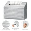 NiHome PU Leather Tissue Box Cover for Kleenex Hand Towels,