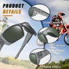 POLARKING Polarized Sports Sunglasses for Men Women,Square Frame Cycling Fishing