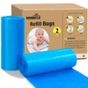 SOHBCLE Refill Bags Compatible with Genie Easy Roll Signature Diaper