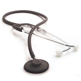 ADC Proscope 664 Lightweight Adult Disposable Single Use Stethoscope, 32" Length, Black