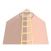 Corner Ladder Stabilizer and Roof Ladder Hook Stabilizer (C-Shaped)