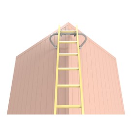 Corner Ladder Stabilizer and Roof Ladder Hook Stabilizer (C-Shaped)