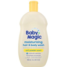 Baby Magic Moisturizing Hair & Body Wash, 16.5 Fl Oz