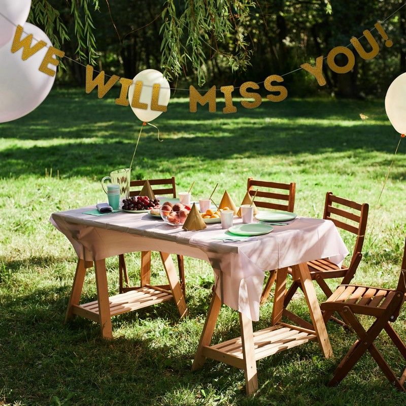 We Will Miss You Banner