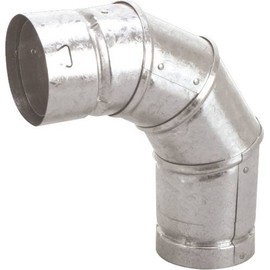 SELKIRK GIDDS-503772 Gas Vent Type B, 4 in x 90 Deg Elbow - 503772,