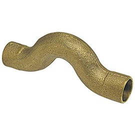 NIBCO Fig No 736, 1/2 in. Bronze Crossover Coupling, Cup x Cup, Solder