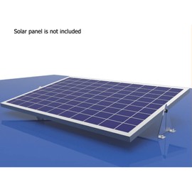 NUZAMAS 212mm Adjustable Solar Panel Mount Mounting Rack Bracket Set Rack Folding Legs, Boat, RV, Roof Off Grid