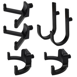 6 Pcs ABS Storage Shed Tool Hooks Set – Heavy-Duty J/U/V Shape Hangers