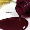CANNI - Esmalte de uñas en gel rojo oscuro, 1