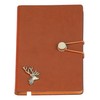 Stag Head Notebook A6 Pocket Sized Notepad Hunting Gift Optional