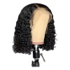 Curly Wig High Temperature Fiber Lace Front High Density