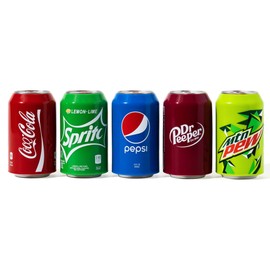 Silicone Can Covers (5 Pack), Hides Can as Soda, Sleeve Accessory for Your Drink Disguise Suitable for All Standard 12 OZ Cans
