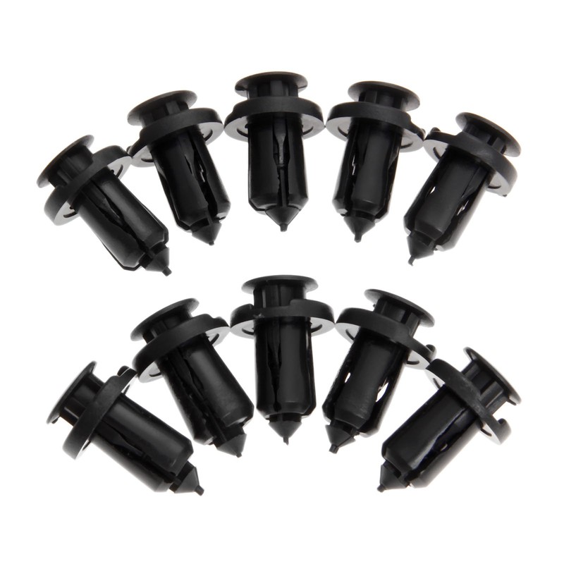 Mtsooning 10PCS Bumper Clips Trim Fasteners Plastic Rivet Replacement for