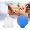 4pcs / box Vacuum Cupping Cups Set Silicone Glass Body