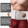 Wider Version Stoma Belt, Adjustable Ostomy Belt, Compatible with Several