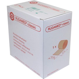 5 Meter Rudamed Classic Verchiedene Größen im Spenderpaket Noba Verbandmittel - 6 cm x 5 m
