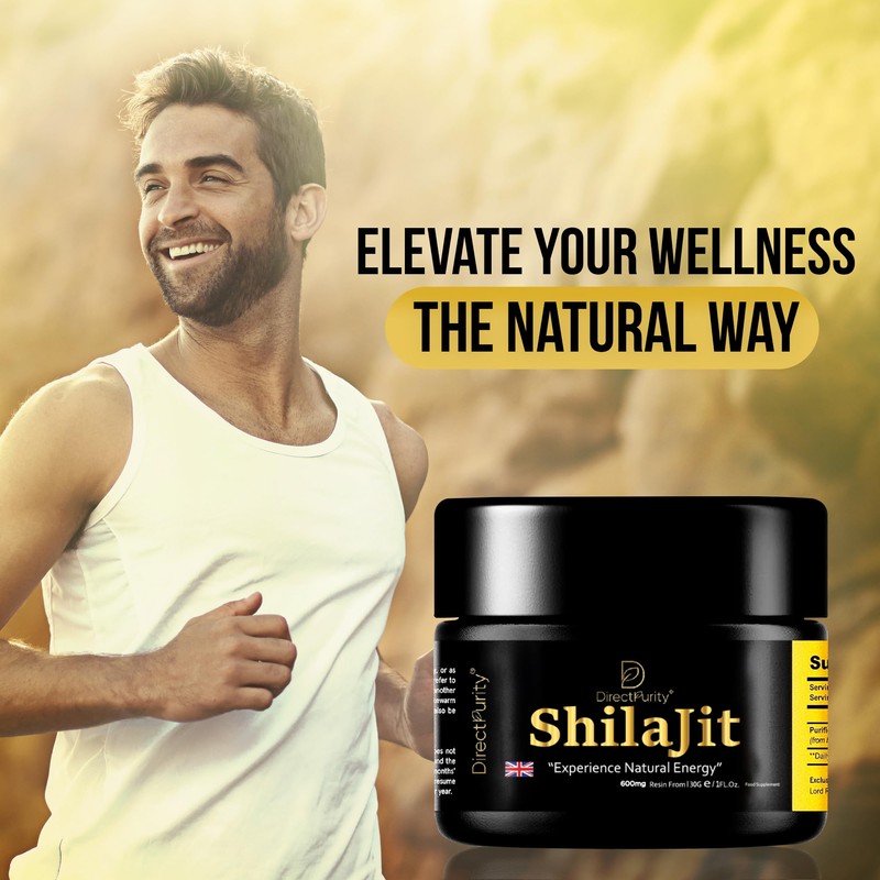 Shilajit Resin, 100% Purified Natural Gold Himalayan Shilajit - Full