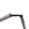 White Cane Aluminum Mobility Folding Cane for The Blind (Folds