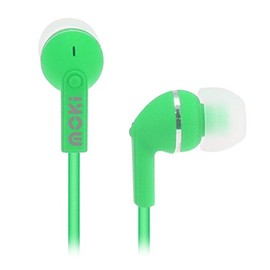 Moki Dots Noise Isolation Earbuds, Green