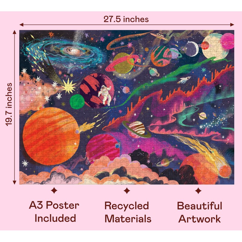 Elena Essex Puzzles for Adults 1000 Pieces - Outer Space,