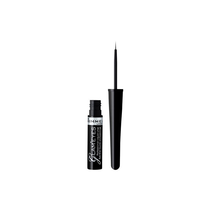 Rimmel Glam Eyes Professional Liquid Eyeliner Black